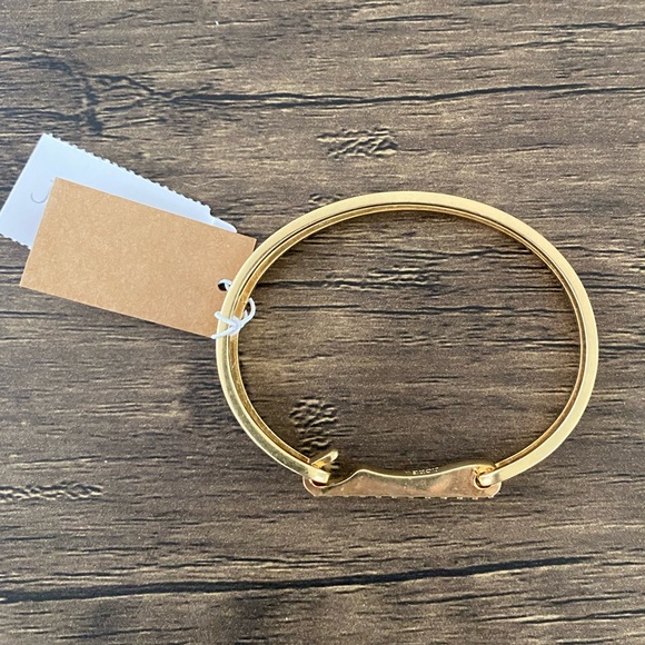 J. Crew Charlotte U Bangle Bracelet - Picture 3 of 13